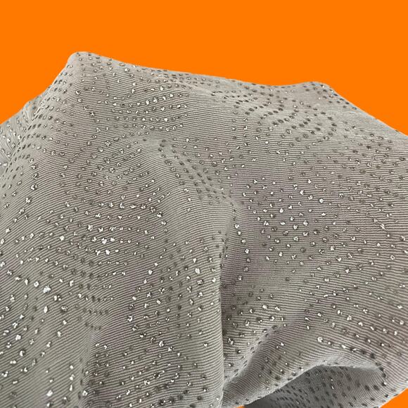 90's vintage slinky cowl neck glittery formal prom evening dress Size 8 - Picture 10 of 10